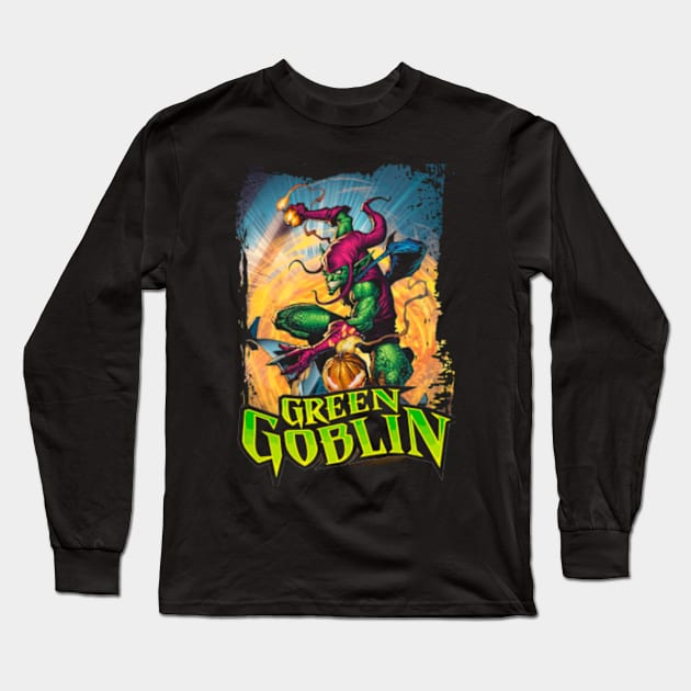 Comic Book Villain Long Sleeve T-Shirt by Trending Customz